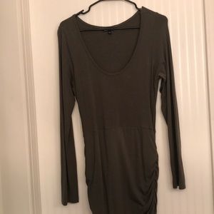 Body Hugging Long Sleeve Dress